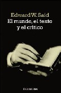 Portada de EL MUNDO, EL TEXTO Y EL CRÍTICO