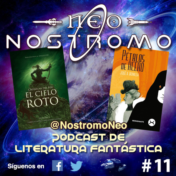 Portada de NEO NOSTROMO #11 - EL CIELO ROTO Y PÉTALOS DE ACERO