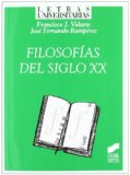 Portada de FILOSOFIAS DEL SIGLO XX