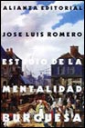 Portada de ESTUDIO DE LA MENTALIDAD BURGUESA