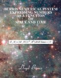 Portada de BURRIS NUMERICAL SYSTEM - EXPRESSING NUMBERS AS A FUNCTION OF SPACE AND TIME: 1 (TIME TRAVEL WITH COMPUTERS)