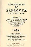 Portada de CARNESTOLENDAS DE ZARAGOZA, EN SVS TRES DIAS