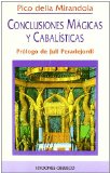 Portada de CONCLUSIONES MAGICAS Y CABALISTICAS