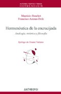 Portada de HERMENEUTICA DE LA ENCRUCIJADA: ANALOGIA, RETORICA Y FILOSOFIA