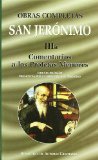 Portada de OBRAS COMPLETAS DE SAN JERÓNIMO. IIIA: COMENTARIOS A LOS PROFETAS MENORES