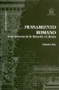 Portada de PENSAMIENTO ROMANO: UNA HISTORIA DE LA FILOSOFIA EN ROMA