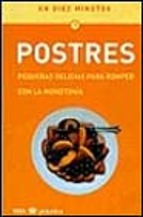 Portada de POSTRES