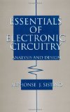 Portada de ESSENTIALS OF ELECTRONIC CIRCUITRY: ANALYSIS AND DESIGN