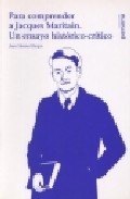 Portada de PARA COMPRENDER A JACQUES MARITAIN: UN ENSAYO HISTORICO-CRITICO