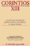 Portada de LA ACTUAL SITUACION DEMOCRATICA EN ESPAÑA. SU BASE MORAL