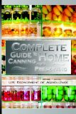 Portada de COMPLETE GUIDE TO HOME CANNING AND PRESERVING BY U.S. DEPT. OF AGRICULTURE (22-AUG-2008) PAPERBACK