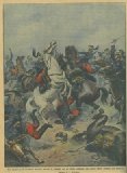 Portada de DUE SQUADRONI DI CAVALLERIA FRANCESE LANCIATI AL GALOPPO, PER UN ERRATO COMANDO, UNO CONTRO L'ALTRO.