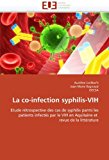 Portada de LA CO-INFECTION SYPHILIS-VIH: ETUDE R??TROSPECTIVE DES CAS DE SYPHILIS PARMI LES PATIENTS INFECT??S PAR LE VIH EN AQUITAINE ET REVUE DE LA LITT??RATURE BY AUR??LIEN LORL??AC'H (2010-10-01)