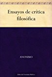 Portada de ENSAYOS FILOSOFICOS