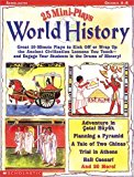 Portada de 25 MINI-PLAYS: WORLD HISTORY: GREAT 10-MINUTE PLAYS TO KICK-OFF OR WRAP UP THE ANCIENT CIVILIZATION LESSONS YOU TEACH-AND ENGAGE KIDS IN THE DRAMA O BY ERIN FRY (2000-06-30)