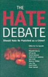Portada de THE HATE DEBATE: SHOULD HATE BE PUNISHED AS A CRIME? BY JPR (4-APR-2002) PAPERBACK