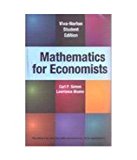 Portada de MATHEMATICS FOR ECONOMISTS BY CARL P. SIMON (2012-11-07)