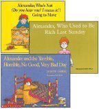 Portada de ALEXANDER 3-BOOK SET: ALEXANDER AND THE TERRIBLE, HORRIBLE, NO GOOD, VERY BAD DAY; ALEXANDER WHO'S N BY JUDITH VIORST (2008-01-01)
