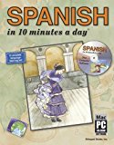 Portada de SPANISH IN 10 MINUTES A DAY? WITH CD-ROM BY KERSHUL, KRISTINE K. 6TH (SIXTH), WITH CD-ROM (2010) PAPERBACK