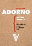 Portada de MINIMA MORALIA: REFLECTIONS FROM DAMAGED LIFE (RADICAL THINKERS) BY ADORNO, THEODOR (2006) PAPERBACK